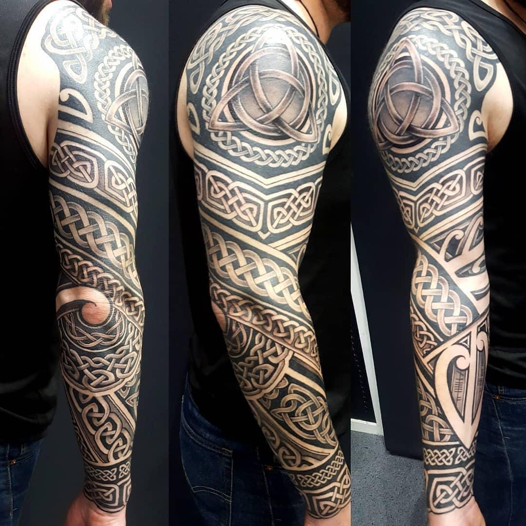 Celtic Tattoo Meaning & Full Sleeve Celtic Tattoos - Psycho Tats